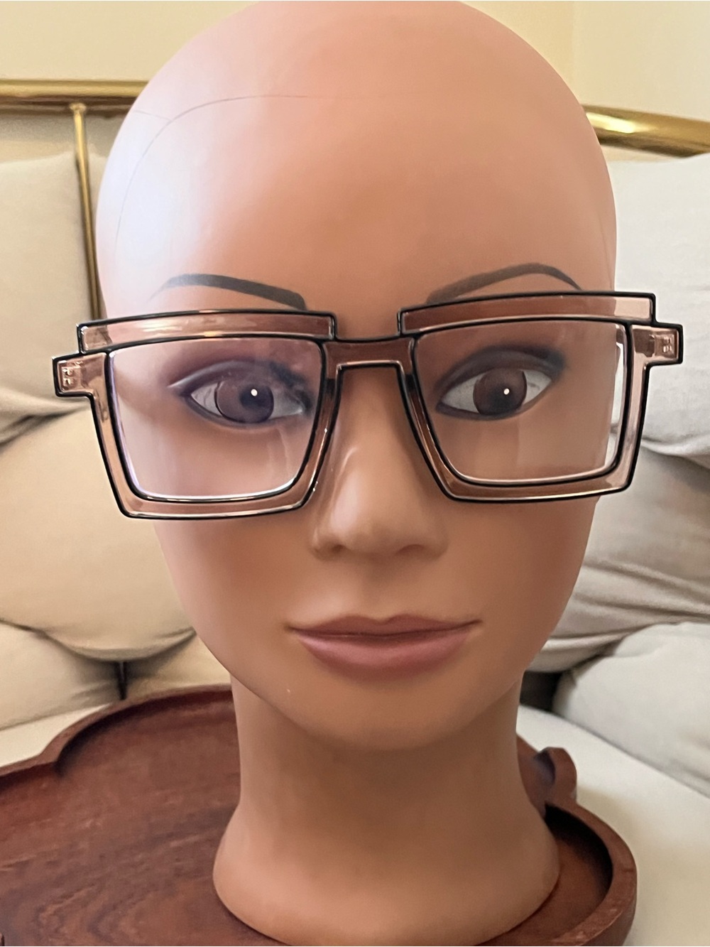 Trendy Brown Readers +1.50